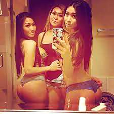 Asian girls with ass