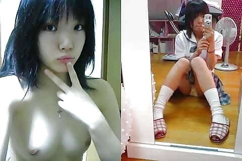 Naked asian teen homemade selfies
